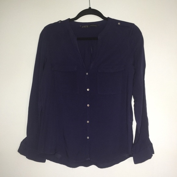 Zara Tops - 🌸ZARA Long Sleeve Blouse
